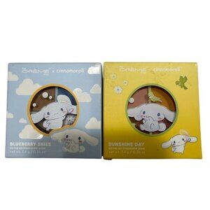 The Crème Shop X Cinnamoroll Blueberry Skies & Sunshine Day Eyeshadow Quads 2 Pk